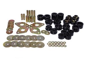 Toyota 4-Runner Body Mount Bushing Set - Energy Suspension - Hyper-Flex Polyurethane - Black - `00-`02